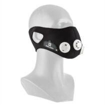 Breathor, čierna, dýchacia maska, výškový tréning, veľkosť M, 7 nástavcov