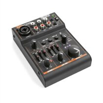 PDM-D301BT, 3-kanálový mixážny pult, USB mixážny pult, bluetooth, fantómové napájanie