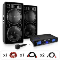 Set DJ-26 2 x reproduktor + 1 x zosilňovač + 1 x mikrofón