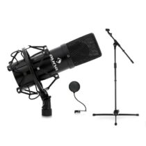 Mikrofónový set 1 x mikrofón + 1 x stojan + 1 x pop filter