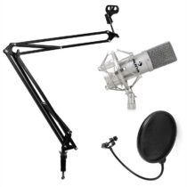 Set študiového mikrofónu + ramenového stojanu na mikrofón