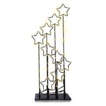 DecoKing Vianočná LED dekorácia s hviezdami, 16 cm